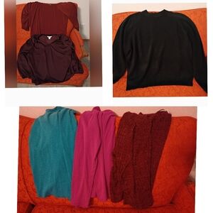 Women's XL  Christopher Banks Tops Lot 6 Piece Excellent Condition